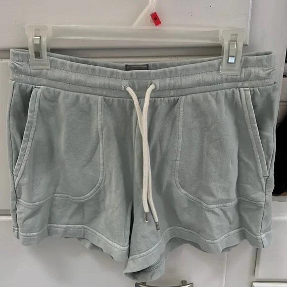 Cotton terry cloth shorts with pockets - Picture 1 of 3